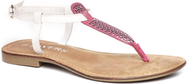 Pavers England Women PINK Flats