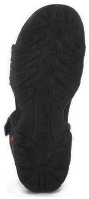 Sparx Men Navy Blue Orange Sandals