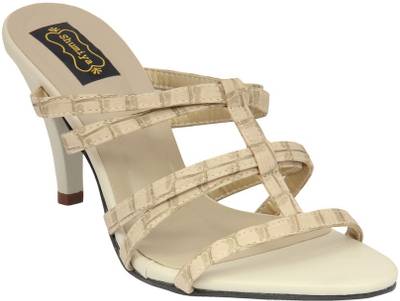 Shumiya Women Cream Heels