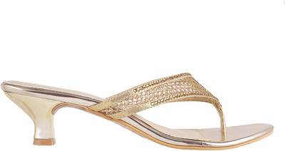 Metro Women 15,Gold Heels