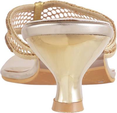 Metro Women 15,Gold Heels