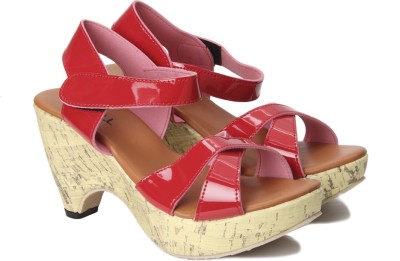 

Nell Women RED Wedges