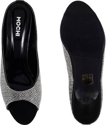 Mochi Women 11,Black Heels