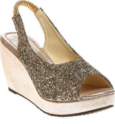 

Elan Girls Wedges(Gold