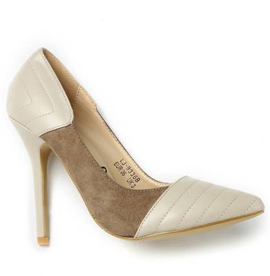 Dressberry Women Beige::Brown Heels