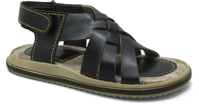 Phedarus Boys Sports Sandals(Black