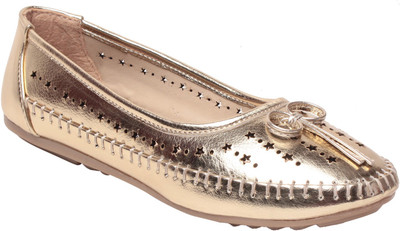 

MSC Women Gold Flats