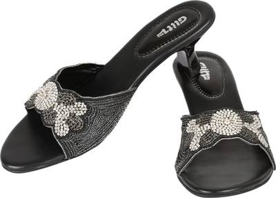 Glitz Women Beige Heels