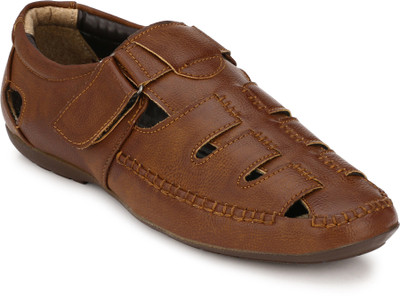 

El Paso Men Brown Sandals