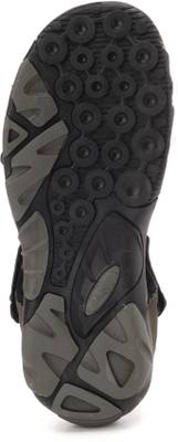 Sparx Men Olive Yellow Sports Sandals
