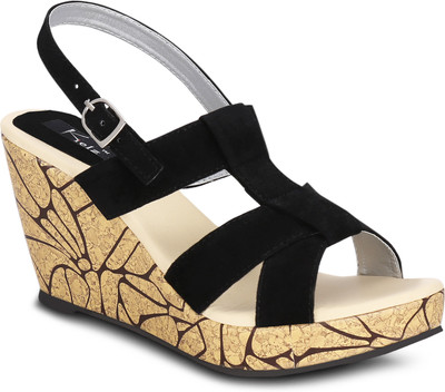 

Kielz Women Black Wedges
