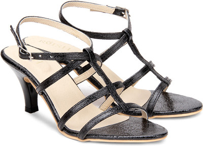 Roish Women Black Heels