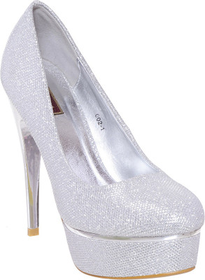 

Flat n Heels Women Silver Heels