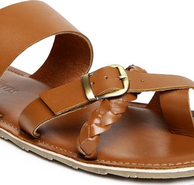 Invictus Men Black Sandals