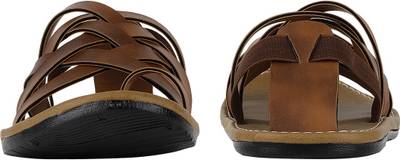 Kraasa Men Tan Sandals