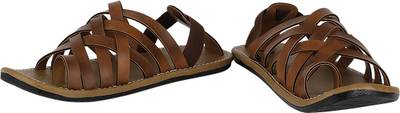 Kraasa Men Tan Sandals