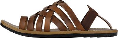 Kraasa Men Tan Sandals