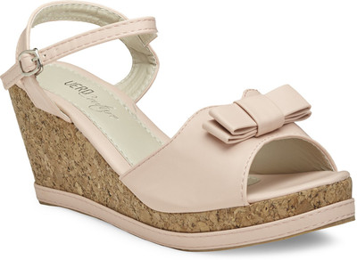 

Vero Couture Women Pink Wedges