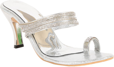 

Adorn Women Silver Heels