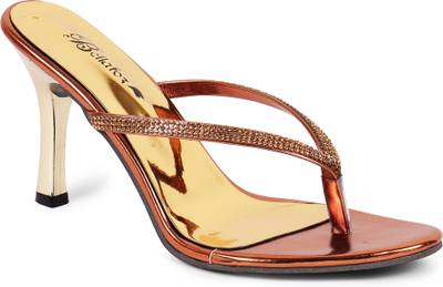 Bellafoz Women Copper Heels