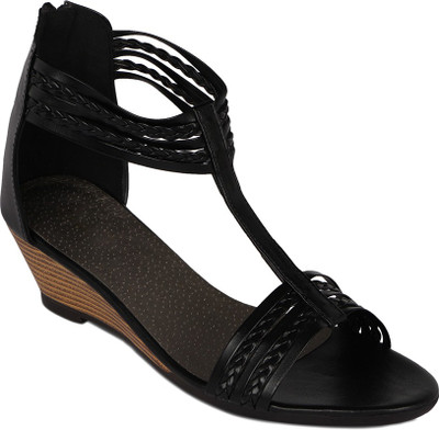 

Flora Women 01, Black Wedges