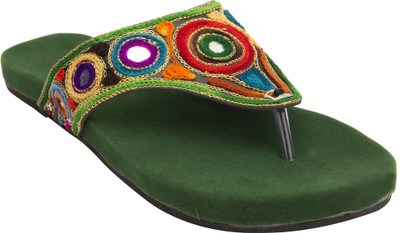 

Footrendz Women Dark green; red; blue; purple Flats