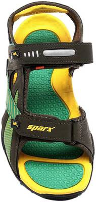 Sparx Men Black Sandals