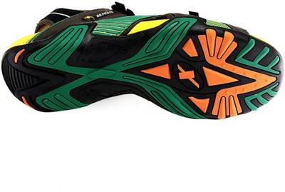 Sparx Men Black Sandals