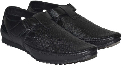 

Human Steps Men Black Flats