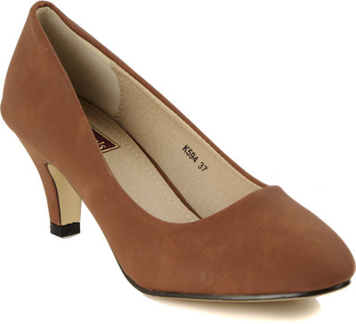 

Flat n Heels Women Brown Heels