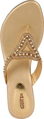 Glitz Women Gold Heels