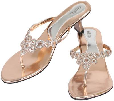 Glitz Women Beige Heels