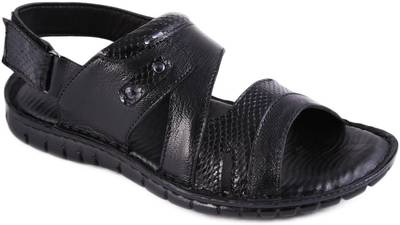 Balujas Men Black Sandals