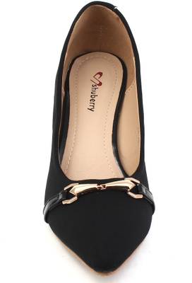 Shuberry Women Black Heels