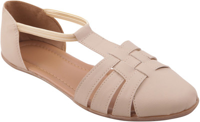 

Adorn Women Beige Flats