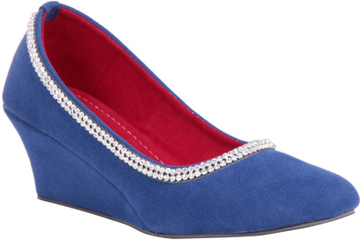 

Adorn Women Blue Wedges
