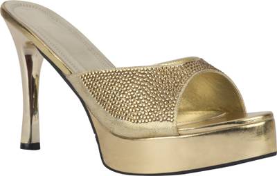 Rialto Women Golden Heels