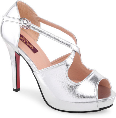 

Shuz Touch Women SILVER Heels