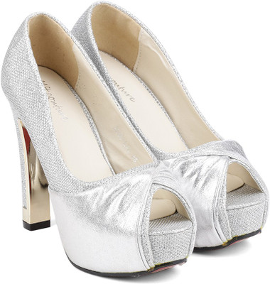 

MFT Couture Women Silver Heels