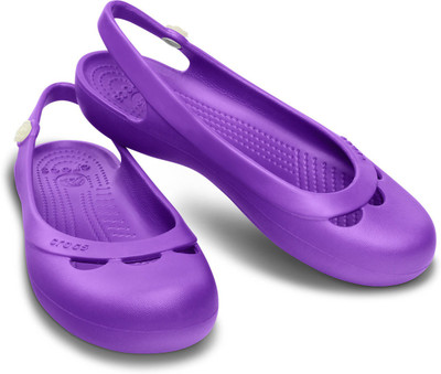 Crocs Women Purple Flats