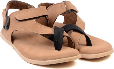 Floxtar Men Brown Sandals