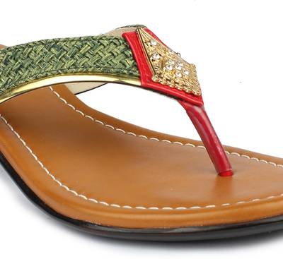 Shezone Women Green Heels