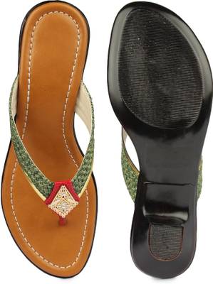 Shezone Women Green Heels