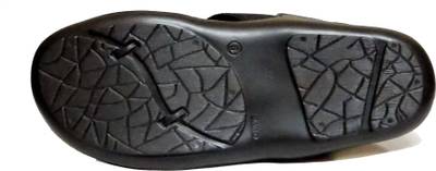 Shopolozy Men Black Sandals