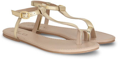 

Miss CL By Carlton London Women Gold Flats
