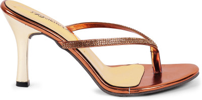 

Bellafoz Women Copper Heels