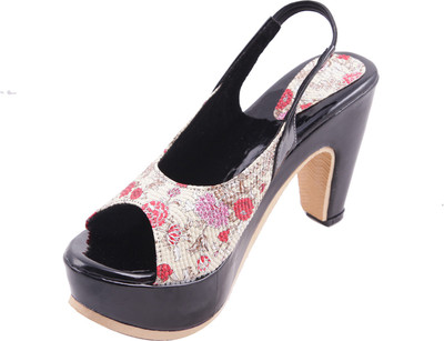 

Adorn Women Cream Heels