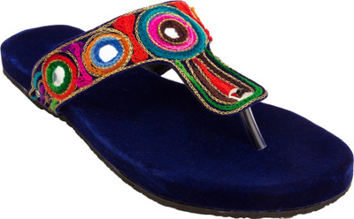 

Footrendz Women Dark blue; pink; brown; orange Flats
