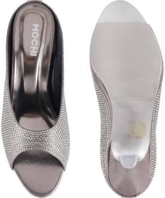 Mochi Women 29,Gun-Metal Heels