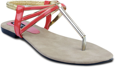 

TEN Women Orange Flats